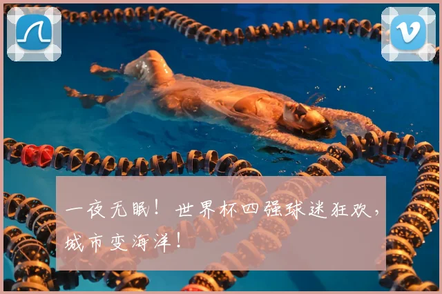 一夜无眠！世界杯四强球迷狂欢，城市变海洋！